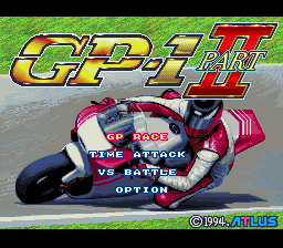GP-1 box art for Super Nintendo